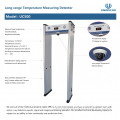 Long Range 6 Zonen IR Temperaturerfassung Tür